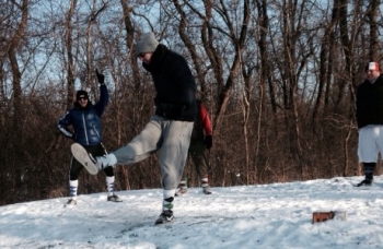 Footgolfos kosaras vagy kosaras footgolfos