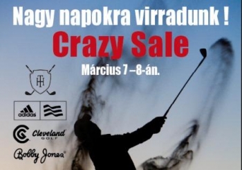 Crazy Sale a GolfUSA-ban